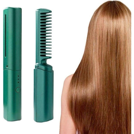 Mini Portable Hair Straightener – Wet & Dry Use, 36-Hour Long-Lasting Styling- Furaha Finds Kenya