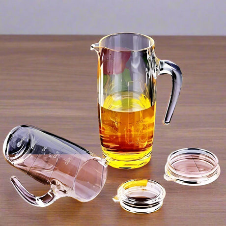Acrylic Oil Vinegar Jar 400ml Capacity Non Toxic Food Grade With Stylish Pouring Spout- Furaha Finds Kenya
