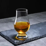 Transparent Vintage Crystal Lead | Free 8oz Snifter Glass |  Set of 6 | Home Bar Whisky Glass