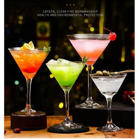 High Quality Premium 4 Piece Set Crystal Clear Cabernet Cocktail 30cl Stemglass | Chef & Sommelier Champagne Glass- Furaha Finds Kenya