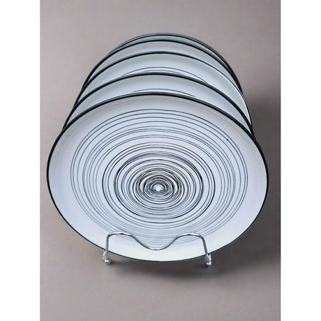 6 Piece Ceramic Dinner Plates | Elegant and Durable | Perfect For Daily Dining & Special Occasions- Furaha Finds Kenya