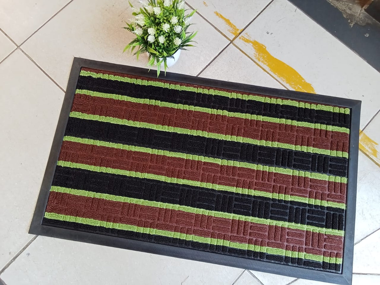 Absorbent Indoor/Outdoor Door Mats | Size 50*80 cm | Durable & Stylish Entrance Mat-Furaha Finds