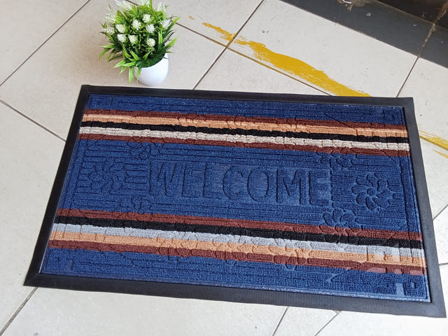 Absorbent Indoor/Outdoor Door Mats | Size 50*80 cm | Durable & Stylish Entrance Mat-Furaha Finds
