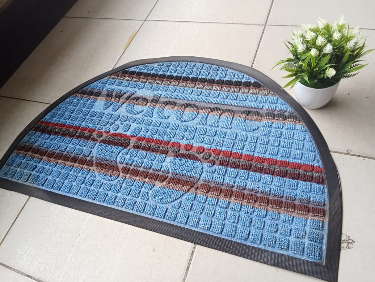 Absorbent Indoor/Outdoor Door Mats | Size 50*80 cm | Durable & Stylish Entrance Mat-Furaha Finds
