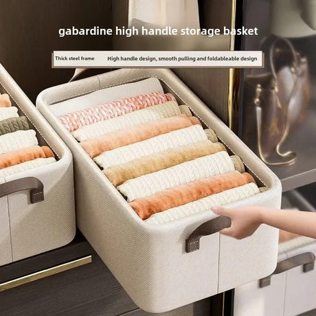 Foldable Multipurpose Organizer | Sturdy Soft Handles | 47 x 28 x 20cm | Washable & Space-Saving- Furaha Finds Kenya