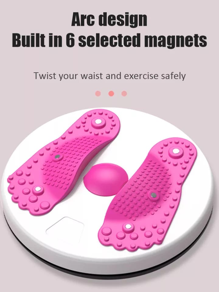 Yoga Twisting Disc Plate | Portable Fitness Core Strength Training Tool