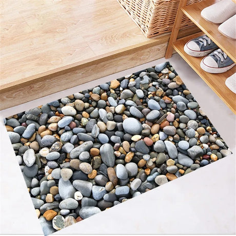 Antislip Bathroom Floor Mat Diatomaceous Earth Moisture Absorbing Bath Mat