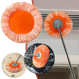 Chenille Telescopic Cleaning Mop 360° Rotating Wet & Dry Mop