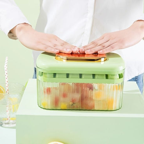 Food Grade Press-Type Ice Box with Scoop Ideal for Hot Summer Days- Furaha Finds Kenya