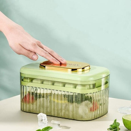 Food Grade Press-Type Ice Box with Scoop Ideal for Hot Summer Days- Furaha Finds Kenya