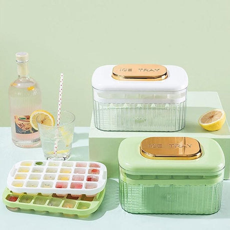 Food Grade Press-Type Ice Box with Scoop Ideal for Hot Summer Days- Furaha Finds Kenya