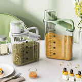 Furaha Finds Transparent Cereal Storage Box 