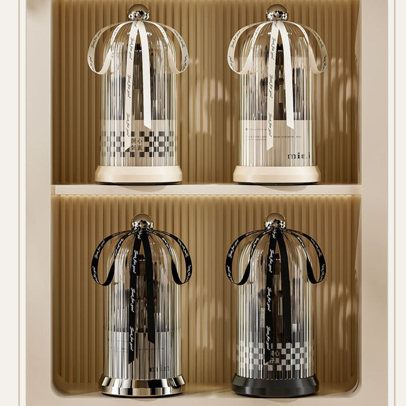 Furaha Finds 360° Rotating Desktop Makeup Brushes Holder
