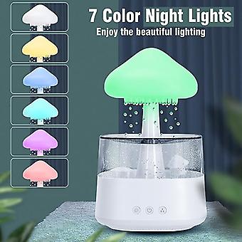 Bluetooth Speaker Rain Cloud Humidifier 7 Color LED Essential Oil Diffuser- Furaha Finds Kenya