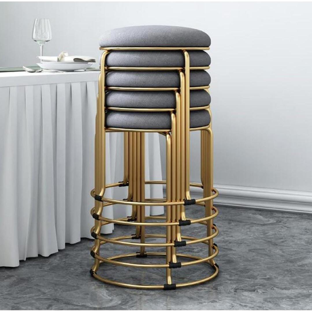 HEDMAI Vanity Stool for Bedroom Comfortable Seating with Elegant Design.