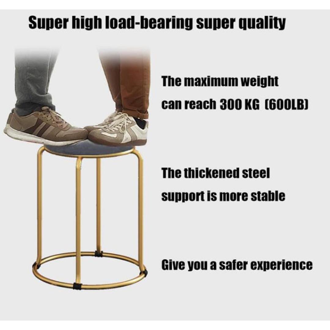 HEDMAI Vanity Stool for Bedroom Comfortable Seating with Elegant Design.