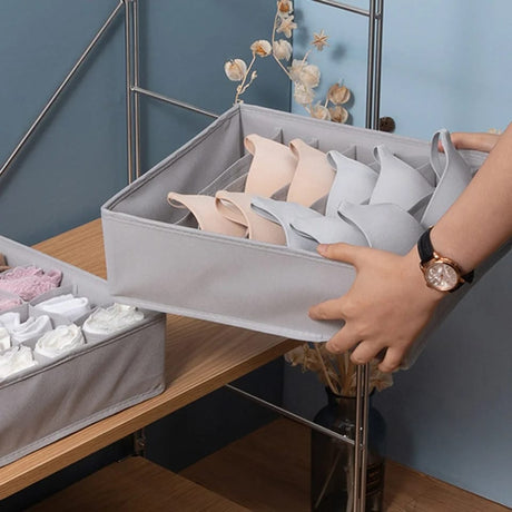 3pcs/Set Underwear Bra Organizer Storage Box | Drawer Closet Organizers Divider Boxes- Furaha Finds Kenya
