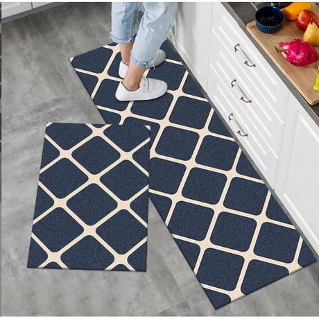 Kitchen Mats | Absorbent and Skid-Resistant Base | Set of 2 | Big Size: 120 cm x 40 cm Small Size: 60 cm x 40 cm- Furaha Finds Kenya