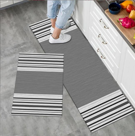 Kitchen Mats | Absorbent and Skid-Resistant Base | Set of 2 | Big Size: 120 cm x 40 cm Small Size: 60 cm x 40 cm- Furaha Finds Kenya