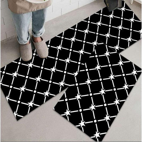 Kitchen Mats | Absorbent and Skid-Resistant Base | Set of 2 | Big Size: 120 cm x 40 cm Small Size: 60 cm x 40 cm- Furaha Finds Kenya