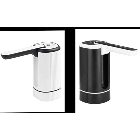Portable Water Dispenser | Water Cooler Dispenser Pump for Camping, Family, and Office | Black & White- Furaha Finds Kenya