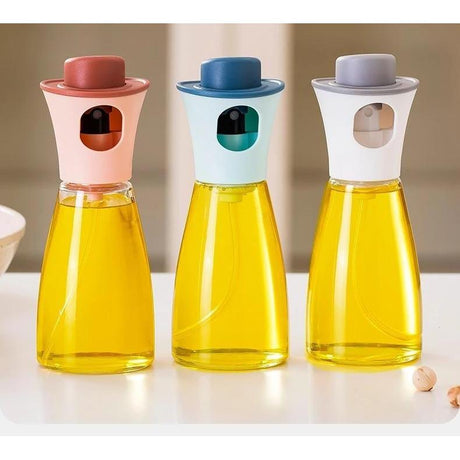 Round Oil Sprayer Bottle | Leakproof, Non-slip, and Easy to Use- Furaha Finds Kenya