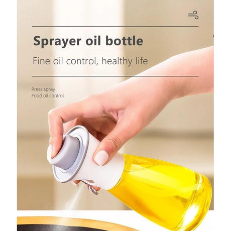 Round Oil Sprayer Bottle | Leakproof, Non-slip, and Easy to Use- Furaha Finds Kenya