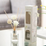 Exquisite Home Fragrance Reed Diffuser | Refillable Glass Diffuser | Jasmine Scent