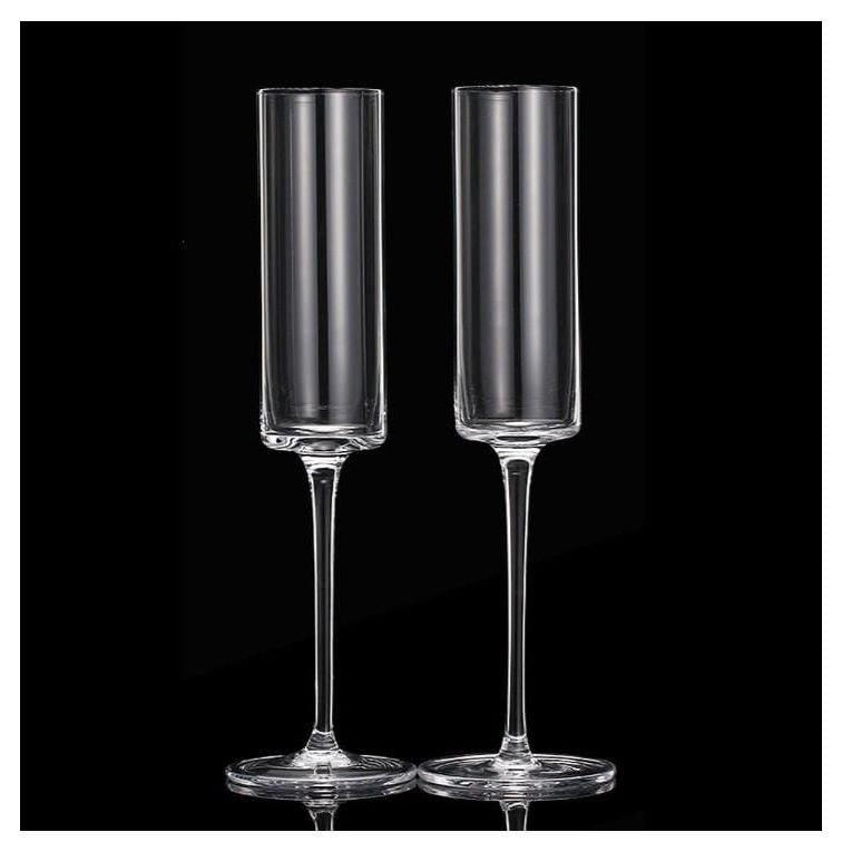 Polycarbonate Champagne Flute Glasses | Set of 6 Clear Acrylic Toasting Glasses | 150ml Capacity- Furaha Finds Kenya