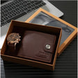 Men’s Classic Watch and Wallet Gift Set | Elegant Accessories for Business & Casual Style- Furaha Finds Kenya