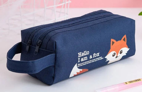 Furaha Finds Portable Canvas Pencil Case 