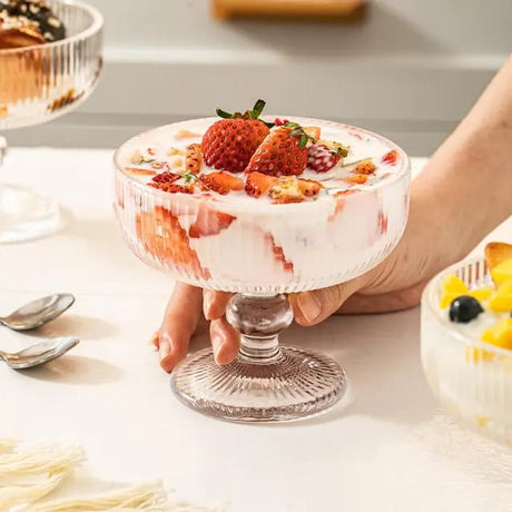 320ml Glass Dessert Bowl Versatile Bowl for Snacks Nuts Milkshakes Condiments & Salad- Furaha Finds Kenya