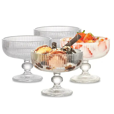 320ml Glass Dessert Bowl Versatile Bowl for Snacks Nuts Milkshakes Condiments & Salad- Furaha Finds Kenya