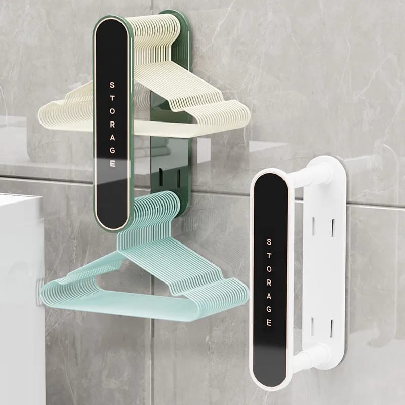 Furaha Finds Retractable Hanger Storage Shelf 