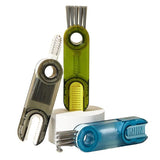 3in1 Bottle, Tumbler, and Crevice Cleaning Brush Nylon, Silicone, Stainless Steel Efficient MultiSurface Cleaning Tool- Furaha Finds Kenya