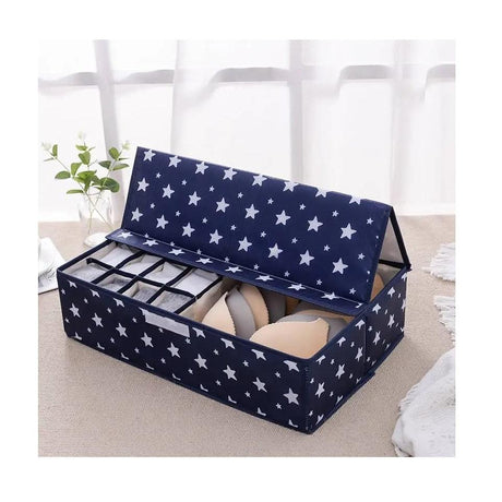 17 Grid Undergarment Organizer 3in1 Closet Organizer with Lid Moisture Proof & Dust Proof- Furaha Finds Kenya