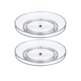 Lazy Susan 360° Rotating Bathroom Organizer Durable ABS Material, 36x25x26cm, Space Saving Storage Solution