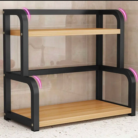 Stainless Steel Kitchen Storage Rack Multi-Layer Countertop Organizer