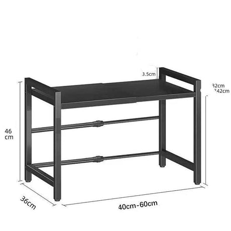 Heavy Duty Adjustable Microwave Stand | Stainless Steel, Scratch & Rust Resistant