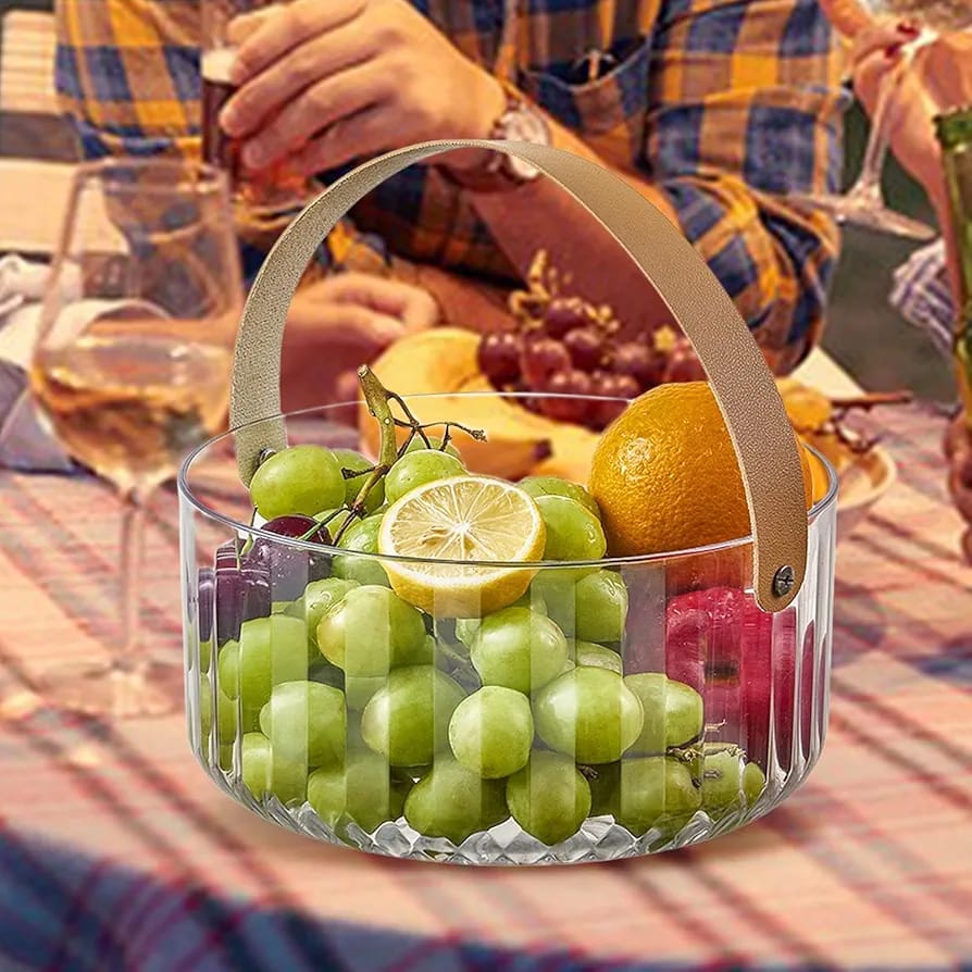 Multipurpose Fruit Basket with Handle | Ergonomic Portable Organizer- Furaha Finds Kenya