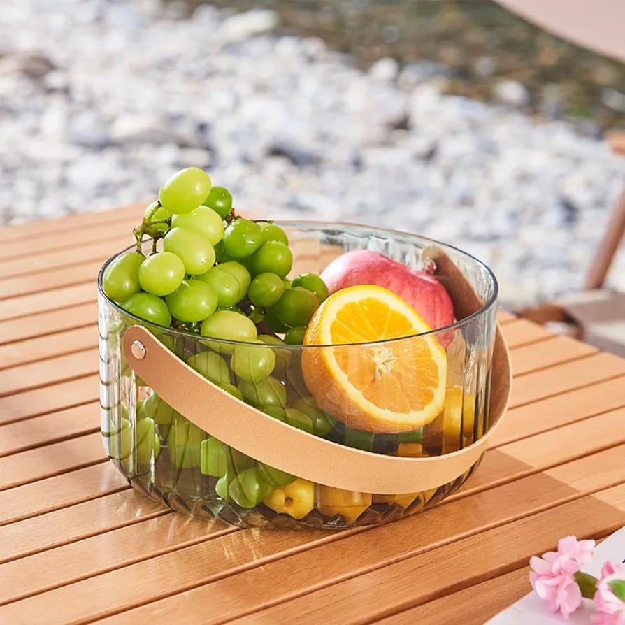 Multipurpose Fruit Basket with Handle | Ergonomic Portable Organizer- Furaha Finds Kenya