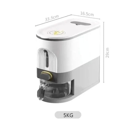 Large Rice Storage Box 5L&10L Capacity with Leak-Proof Design- Furaha Finds Kenya