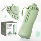 600ml Folding Silicone Water Bottle- Furaha Finds Kenya