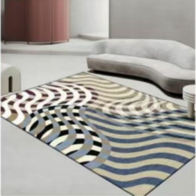 Furaha Finds durable fabric 3D carpet soft comfortable and stylish for home decor
