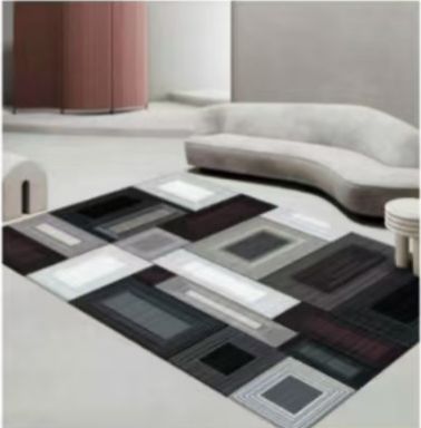 Furaha Finds durable fabric 3D carpet soft comfortable and stylish for home decor
