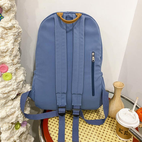 Furaha Finds high-quality backpack in blue, designed for junior high and high school students, and laptop users