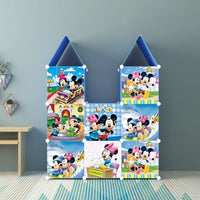 Kids Fashion Plastic Wardrobe - Children's Storage Closet Home Furnishings Kids' Wardrobes