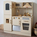 Kitchen Wooden Toy for Kids - Complete Playset with Microwave, Sink, Oven & Accessories Toys & Games Toy Kitchens