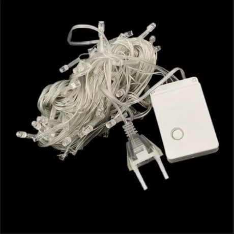 Christmas LED Lights 10 Meters - 100 Lights Warm White Waterproof Home Décor Light Ropes & Strings