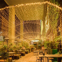 Christmas LED Lights 10 Meters - 100 Lights Warm White Waterproof Home Décor Light Ropes & Strings